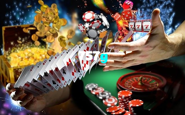 757g casino presented on mobile device in Pakistan with slots and live games